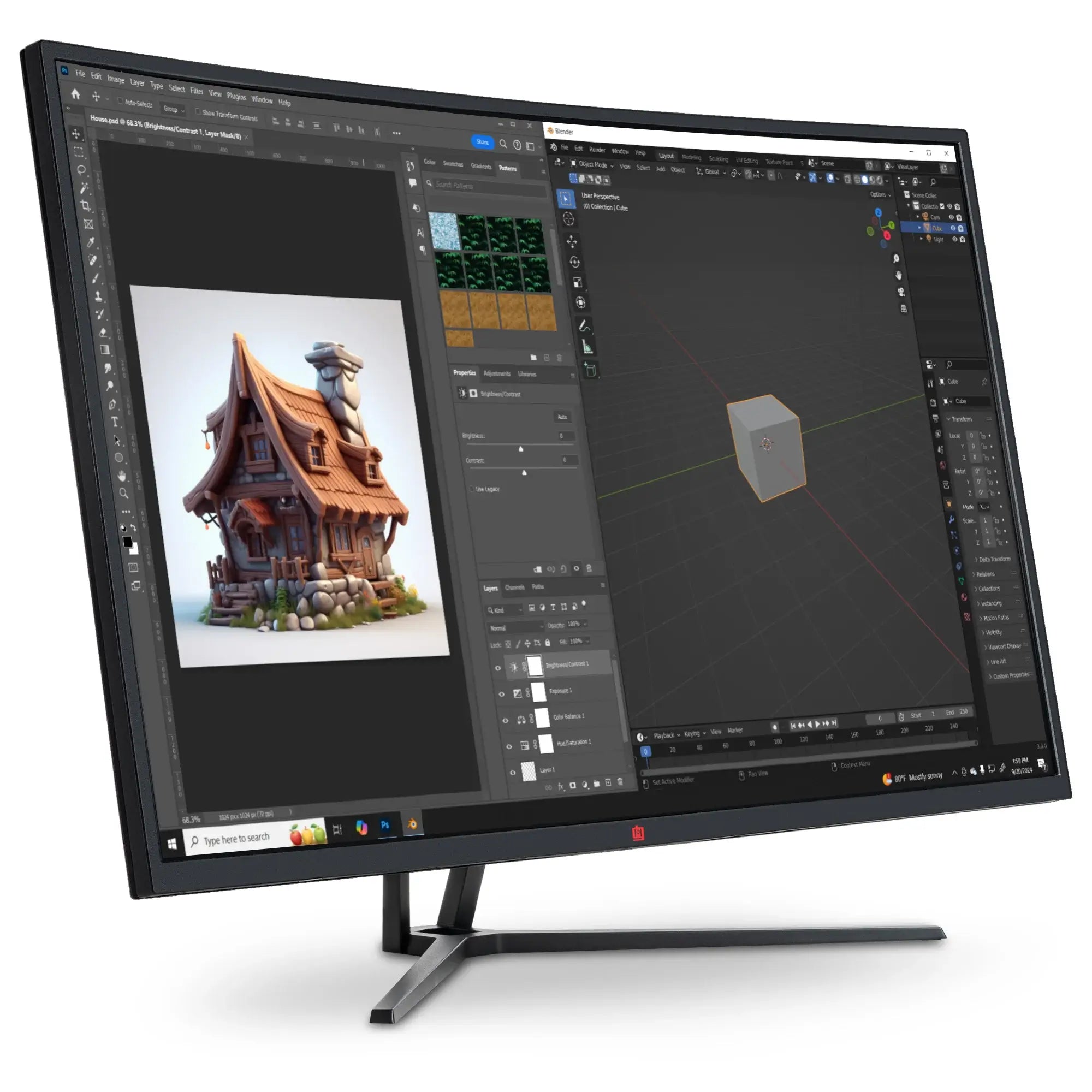 dgview390 Multitasking Background